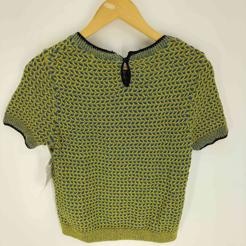 アナイ ANAYI コットンテープ S/S ニット レディース JPN:38